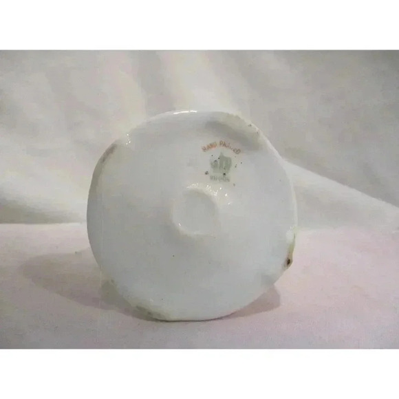 Little Creamer pot hand-painted Nippon re-purpose incense holder‎ jewelry floral - Picture 3 of 7